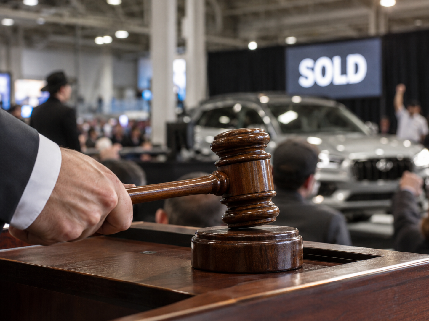 Automotive remarketing and vehicle auction inventory